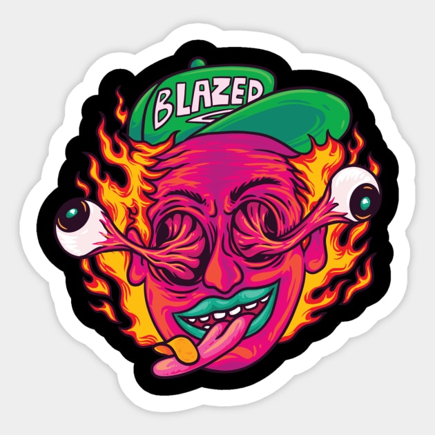Munchies Sticker by blazedclothes